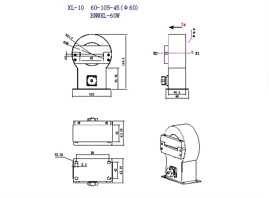 外形及安装尺寸